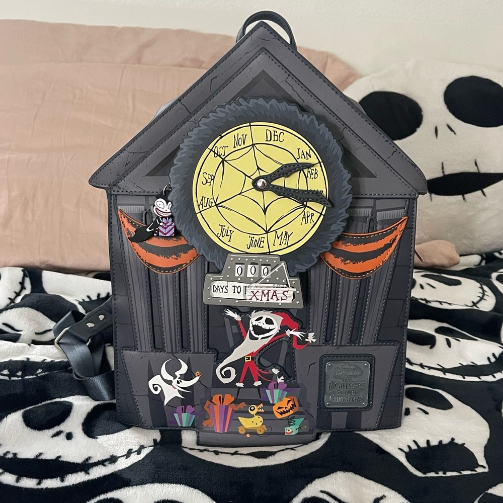 Nightmare Before Christmas Town Hall Backpack Loungefly